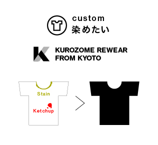 洋服を漆黒に染めかえる